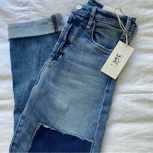 MCGUIRE DENIM CUFFED JEANS